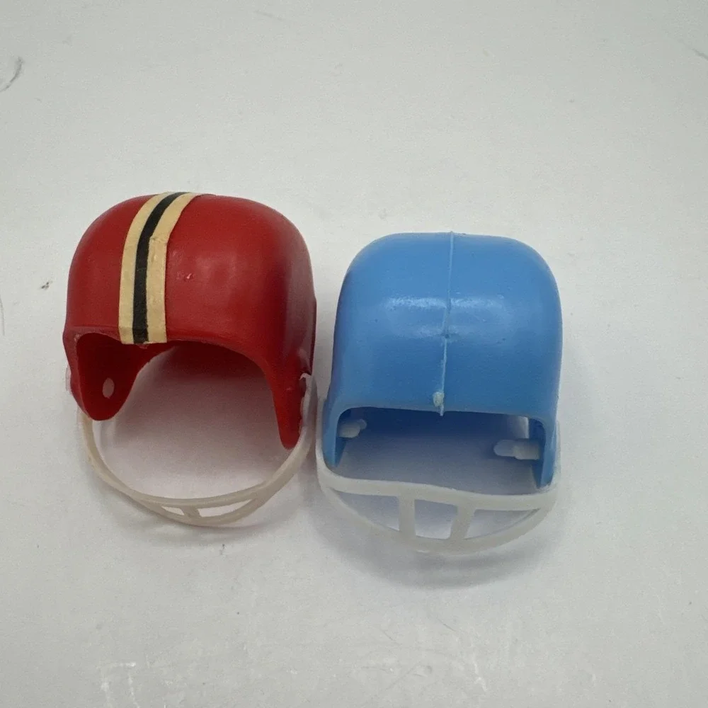 Vintage Bakery Crafts Figures Football Players Cake Cupcake Toppers Decorations